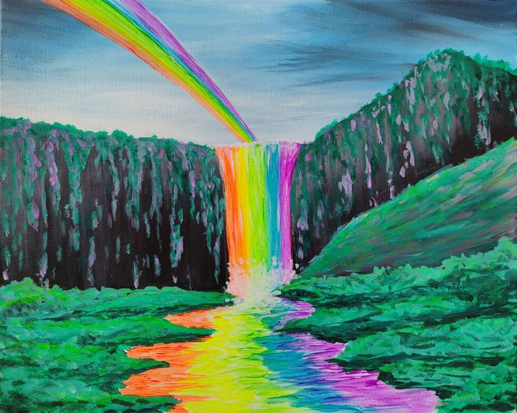 rainbow waterfalls