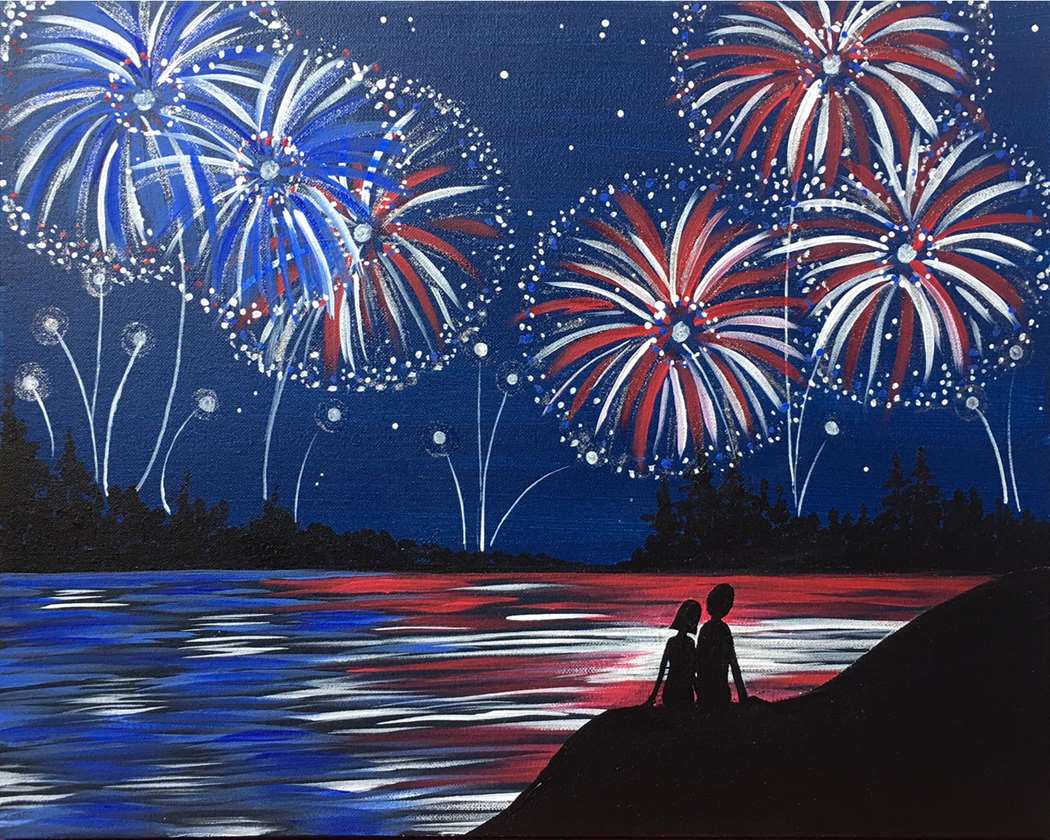 Paint and Sip while you wait to Watch RWB 🎆 from Goodale Park