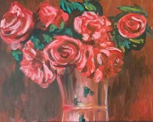 Renoir’s Moss Roses