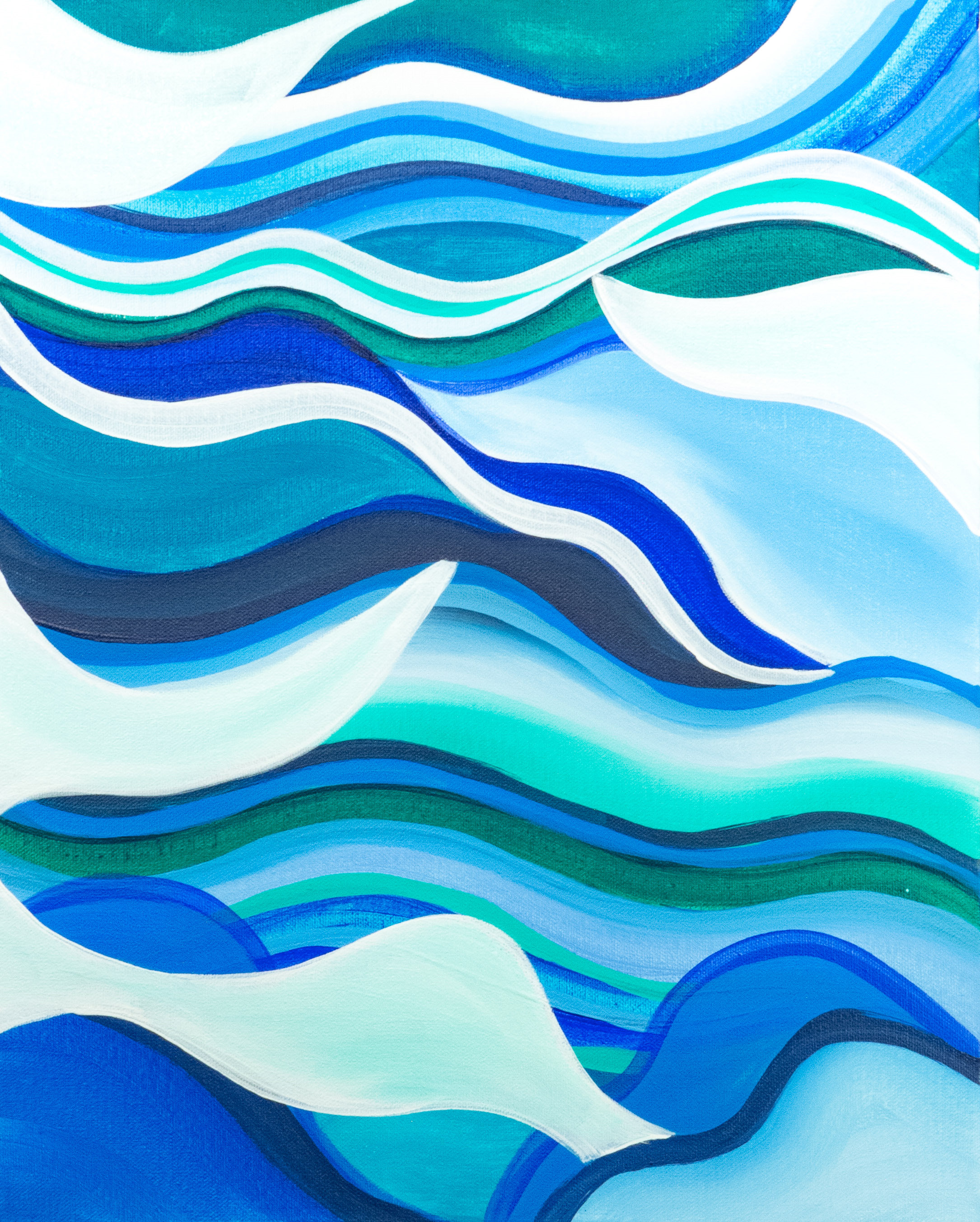 Ripple Effect - Pinot's Palette Painting