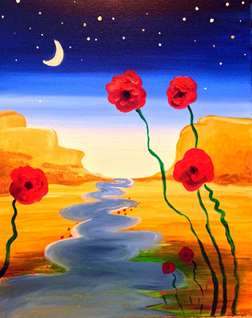 River Poppies