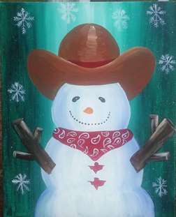 Rodeo Snowman