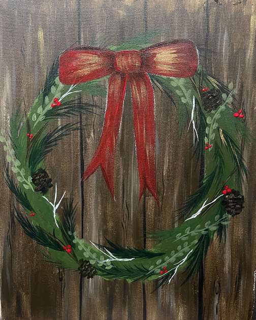 Rustic Holiday Wreath