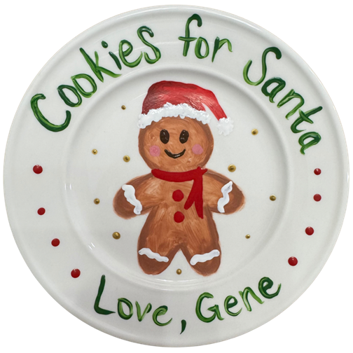 Santa’s Cookie Plate