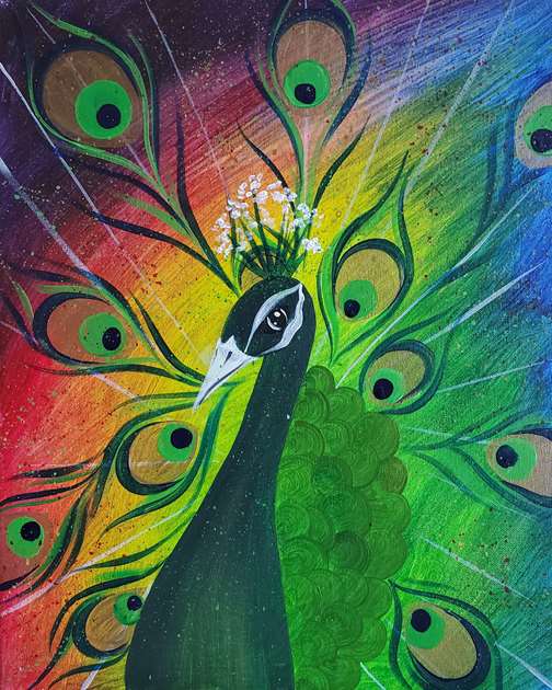 Sassy Peacock