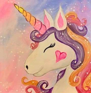 Paint @ Home Art Kit: Cute Unicorn