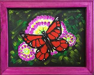 Screen Art - Suncatcher Butterfly 