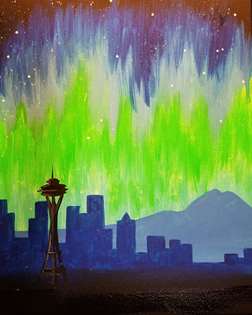 Seattle Night Sky