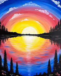 Shimmering Summer Sunrise