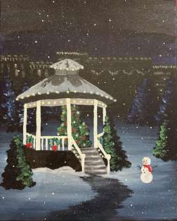 Small Town Christmas Gazebo