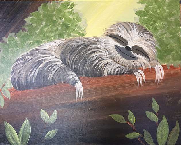 Snoozing Sloth