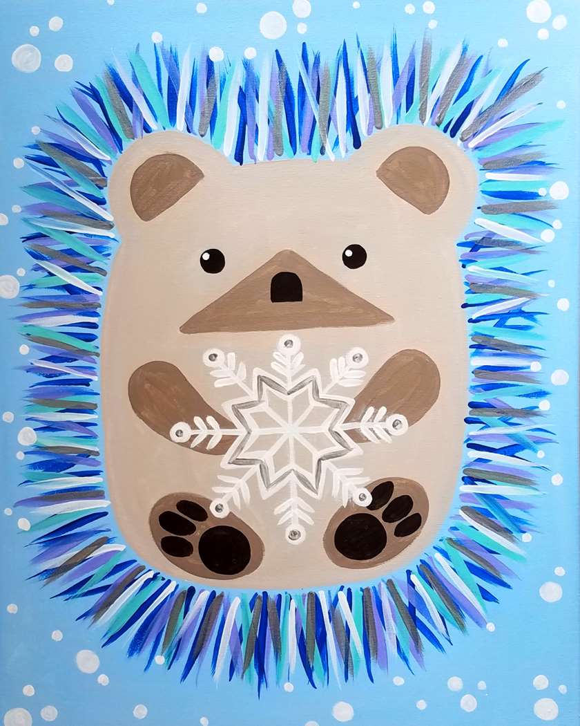 All Ages - Snowflake Hedgehog
