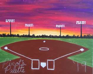 Softball Sunset