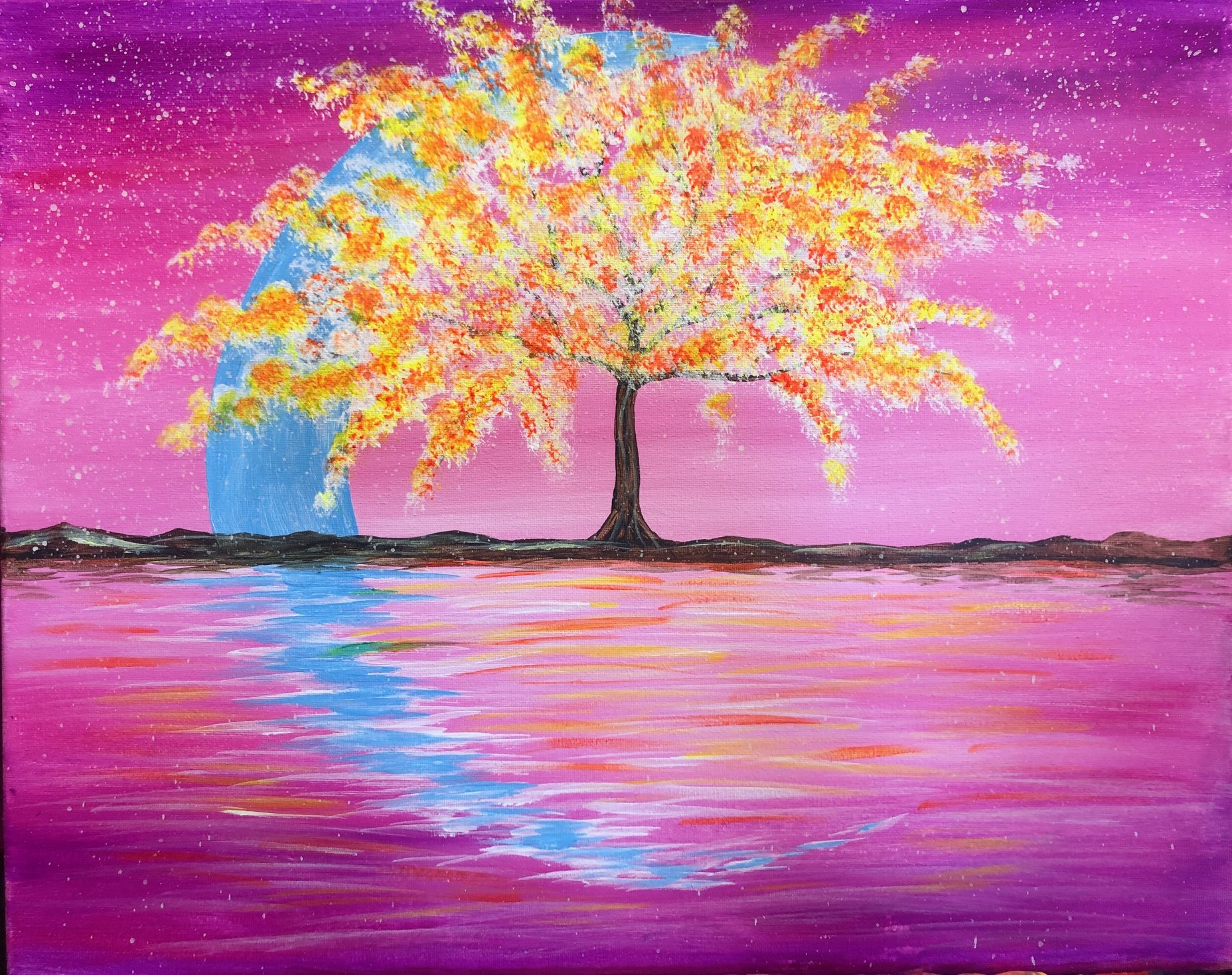 Spring Equinox - Pinot's Palette Painting