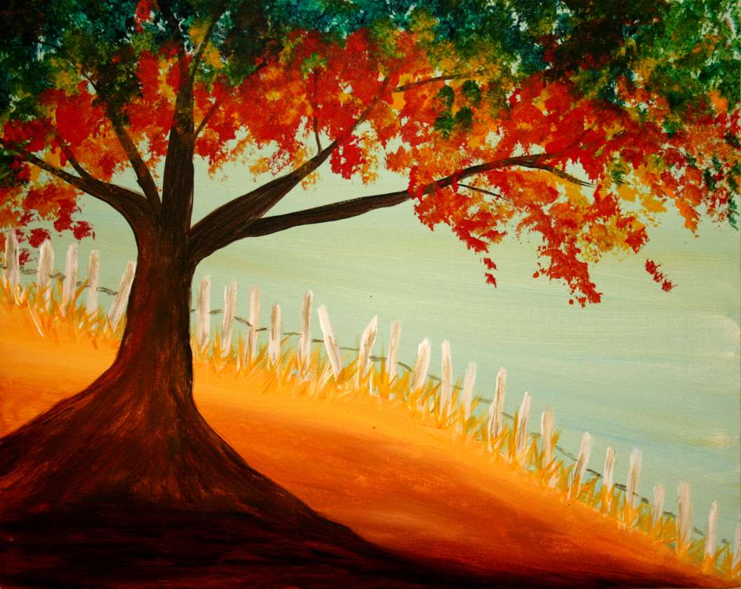 Spring Into Fall Spring into Fall - Pinot's Palette Painting