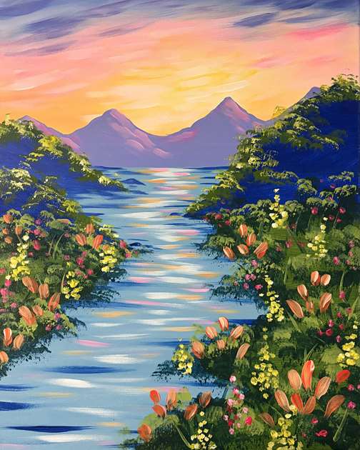 Springtime Riverside