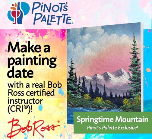 Springtime Mountain - Bob Ross Painting