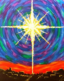Star Of Bethlehem Pinot S Palette Painting