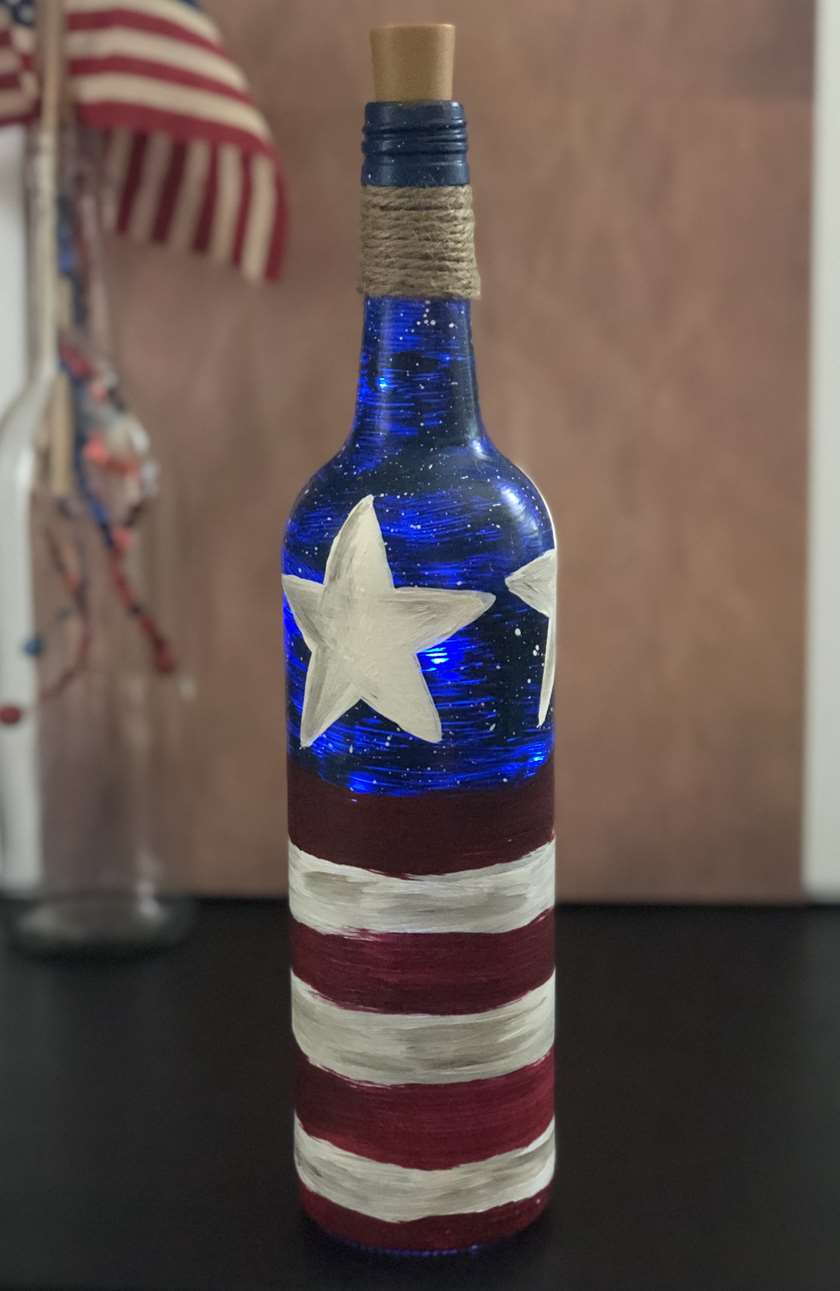 Star Spangled Bottle