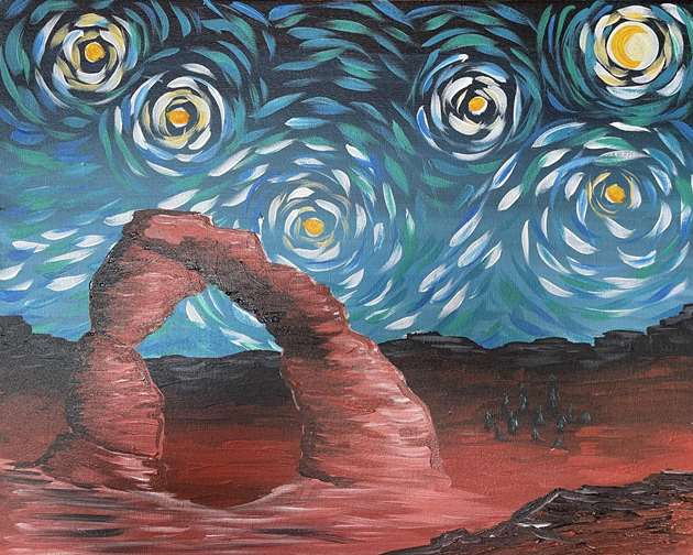 Starry Night Arches 