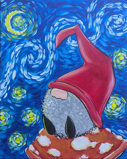 Starry Night Gnome