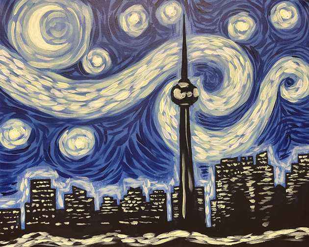 Starry Night in Toronto