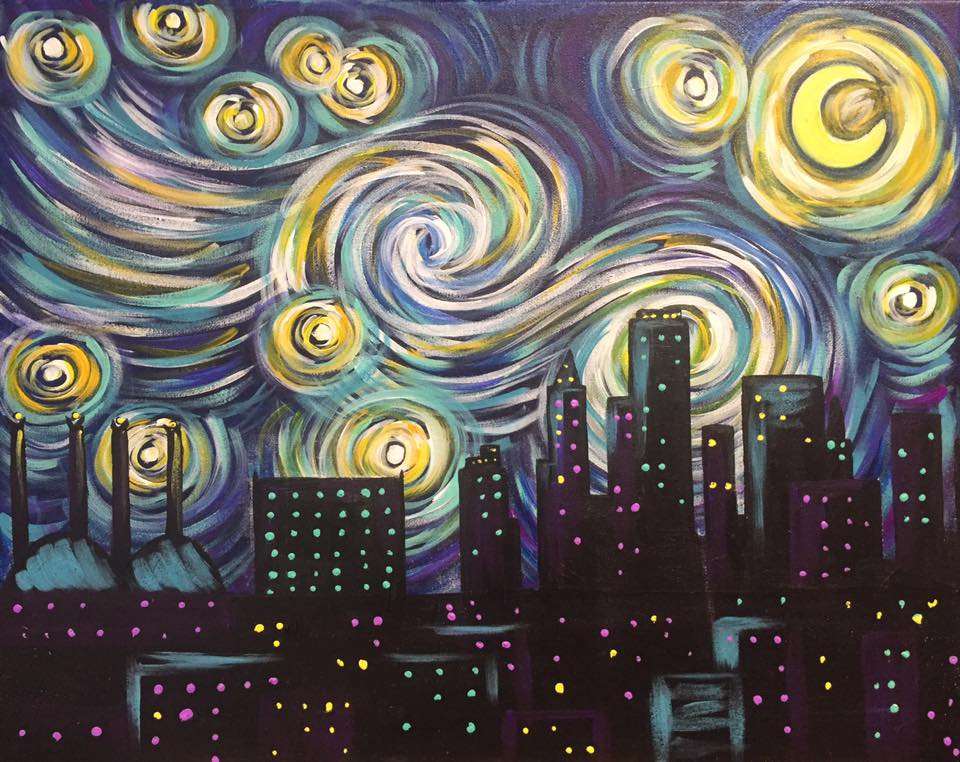 Painting Parties Classes In Briarcliff Paint Sip Events