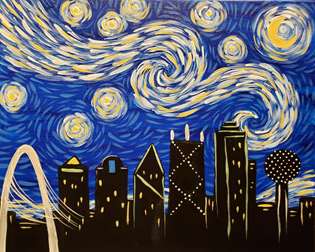Starry Night Over Dallas
