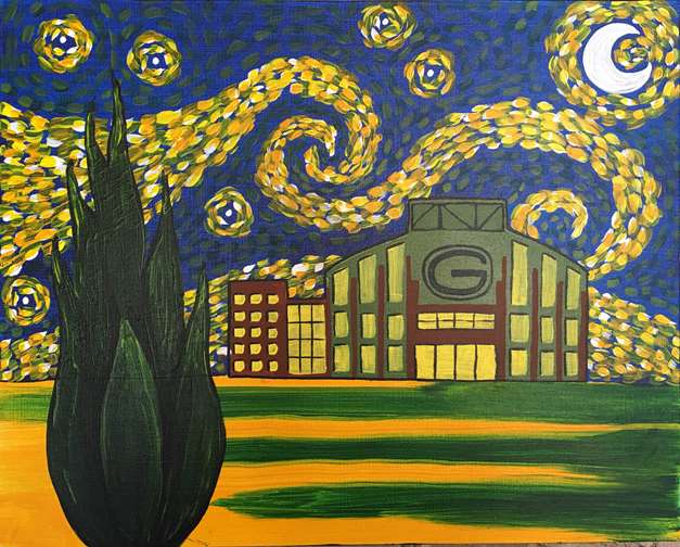 Starry Night over Lambeau