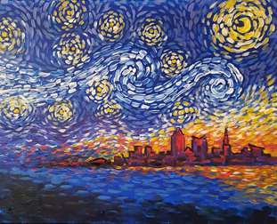 Starry Night Over CLE