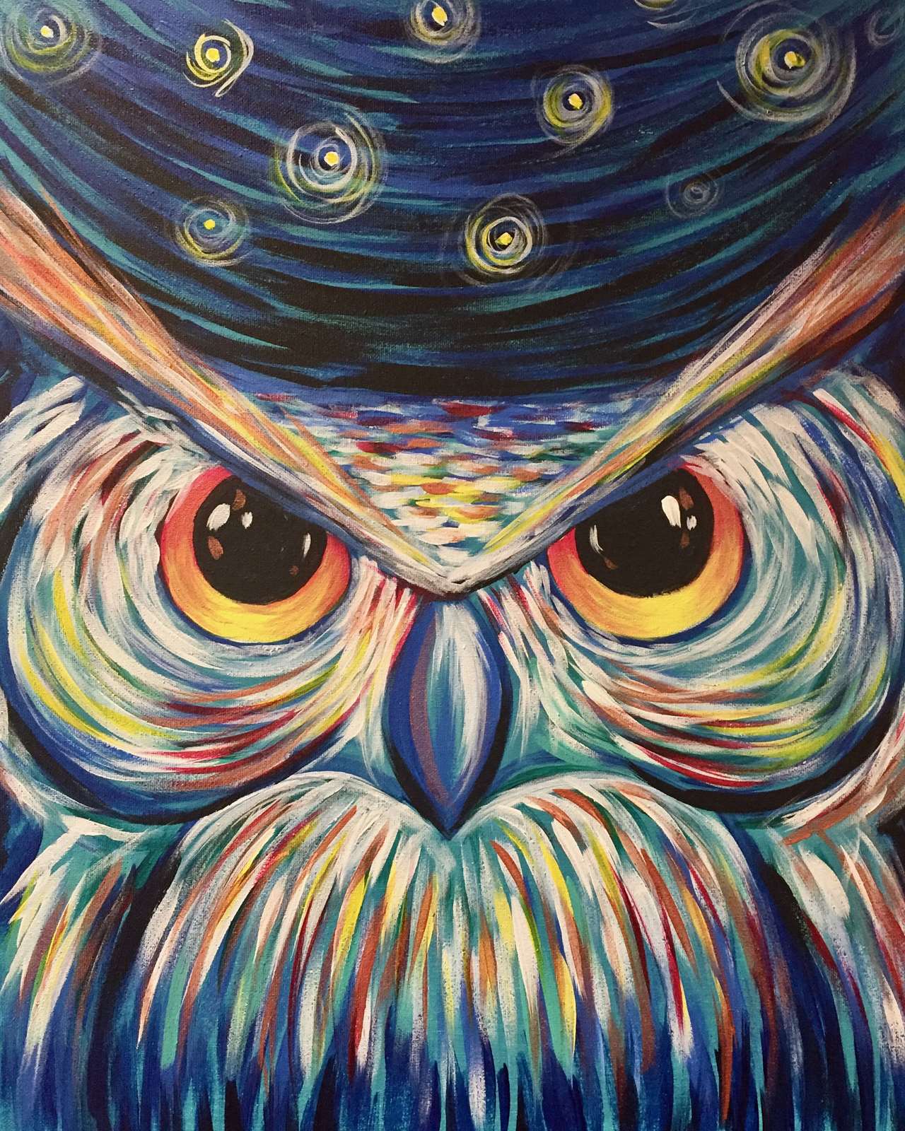 Starry Night Owl Fri Mar 15 7PM at Cherry Street