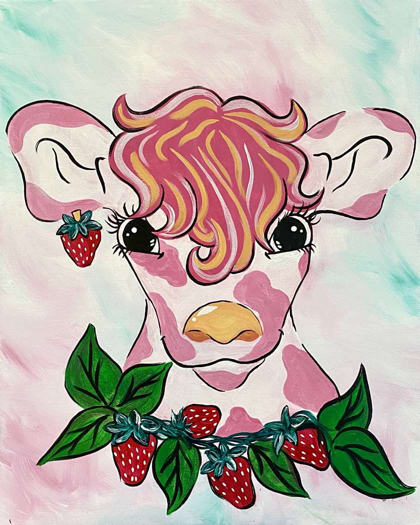 Strawberry Cow - Sat, May 22 11AM at Pleasant Prairie