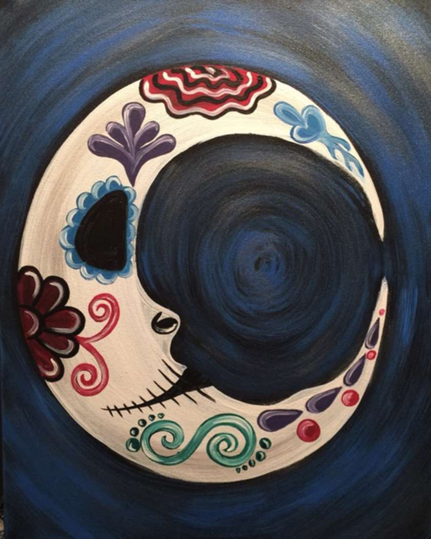 Sugar Skull Crescent Moon Tue Sep 26 7pm At Logan Square