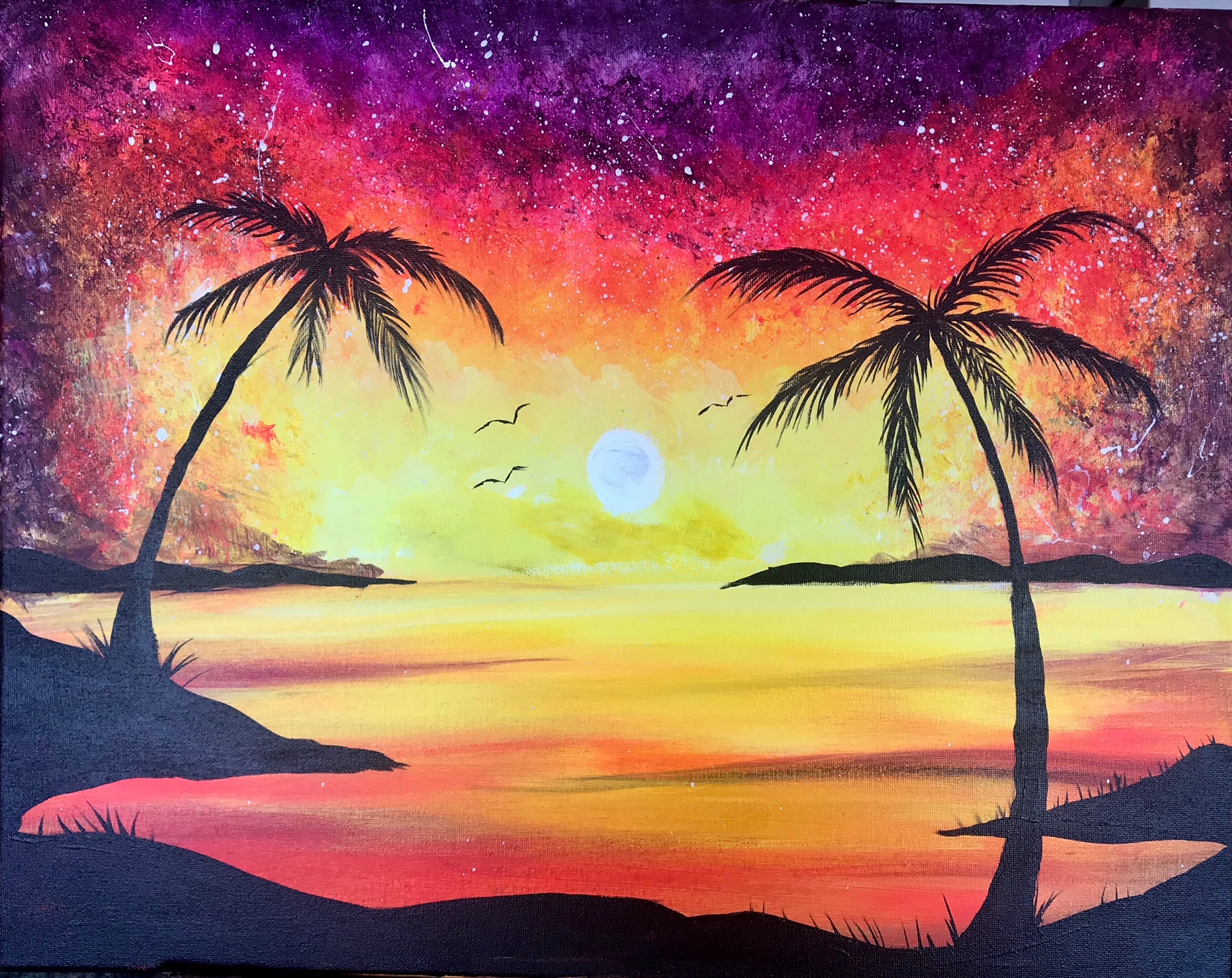 Summer Under the Stars Pinot's Palette Painting