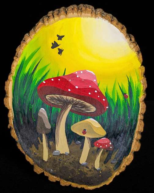 Sun-Kissed Shrooms