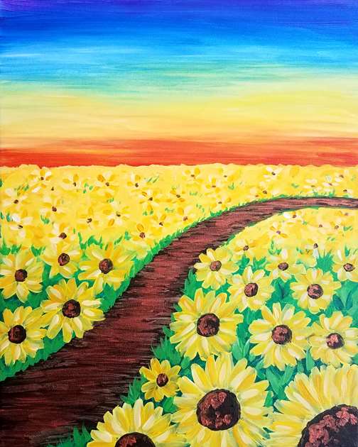 Sunflower Stroll