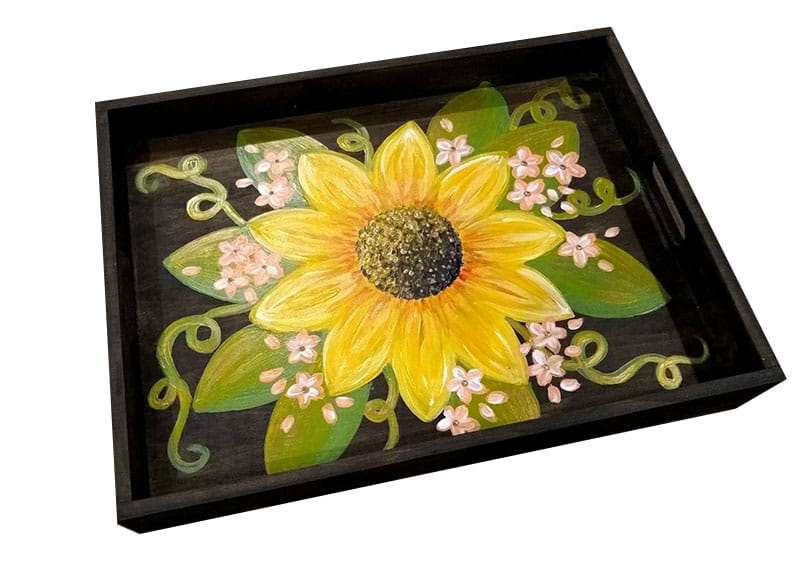 Craft Nigh: Paint Wood Tray or Canvas!