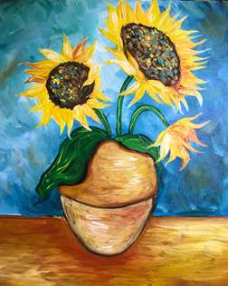 Sunflowers from Vincent