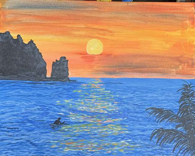 Sunrise in the Algarve