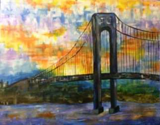 Sunrise over the Verrazano Bridge