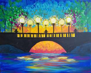 Paint And Sip In St Charles St Charles Pinot S Palette