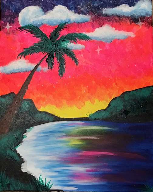 Sunset in Paradise