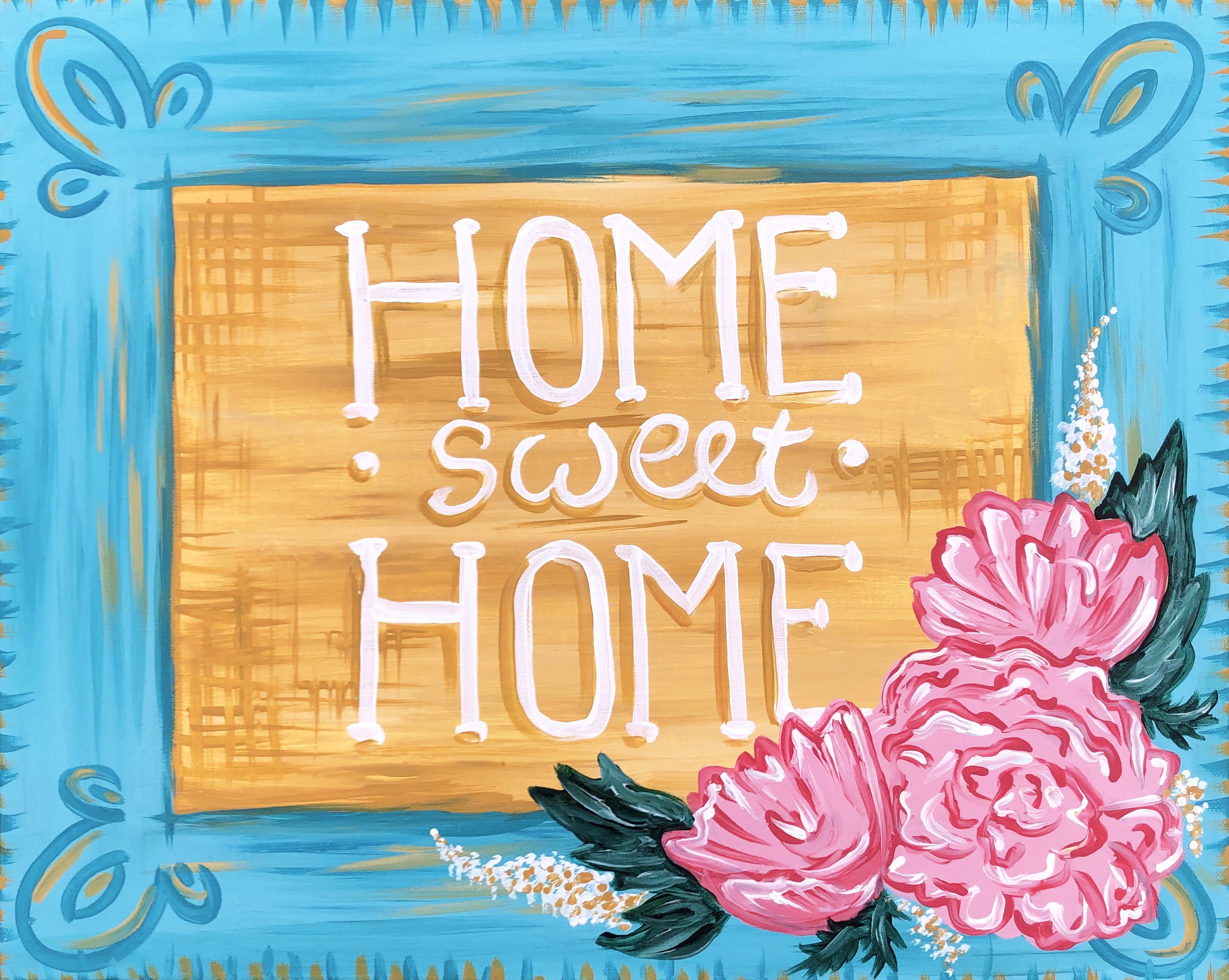 Sweet Home - Pinot's Palette Painting