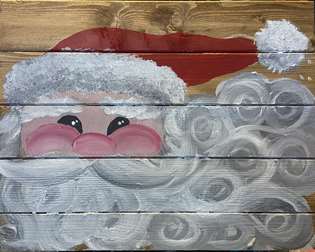 Swirly Santa