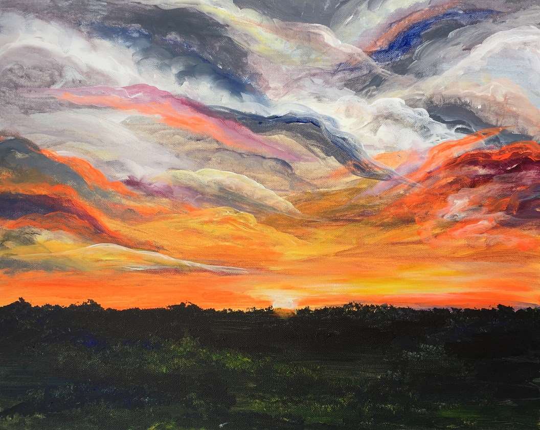 The Best Sunset in Texas - Fri, Apr 19 8PM at Woodlands