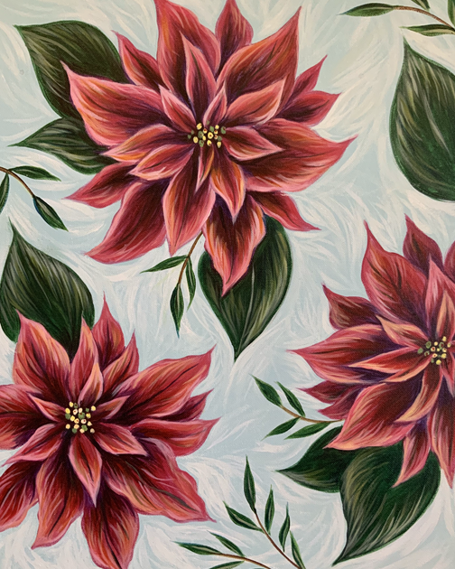 The Dance of Poinsettias