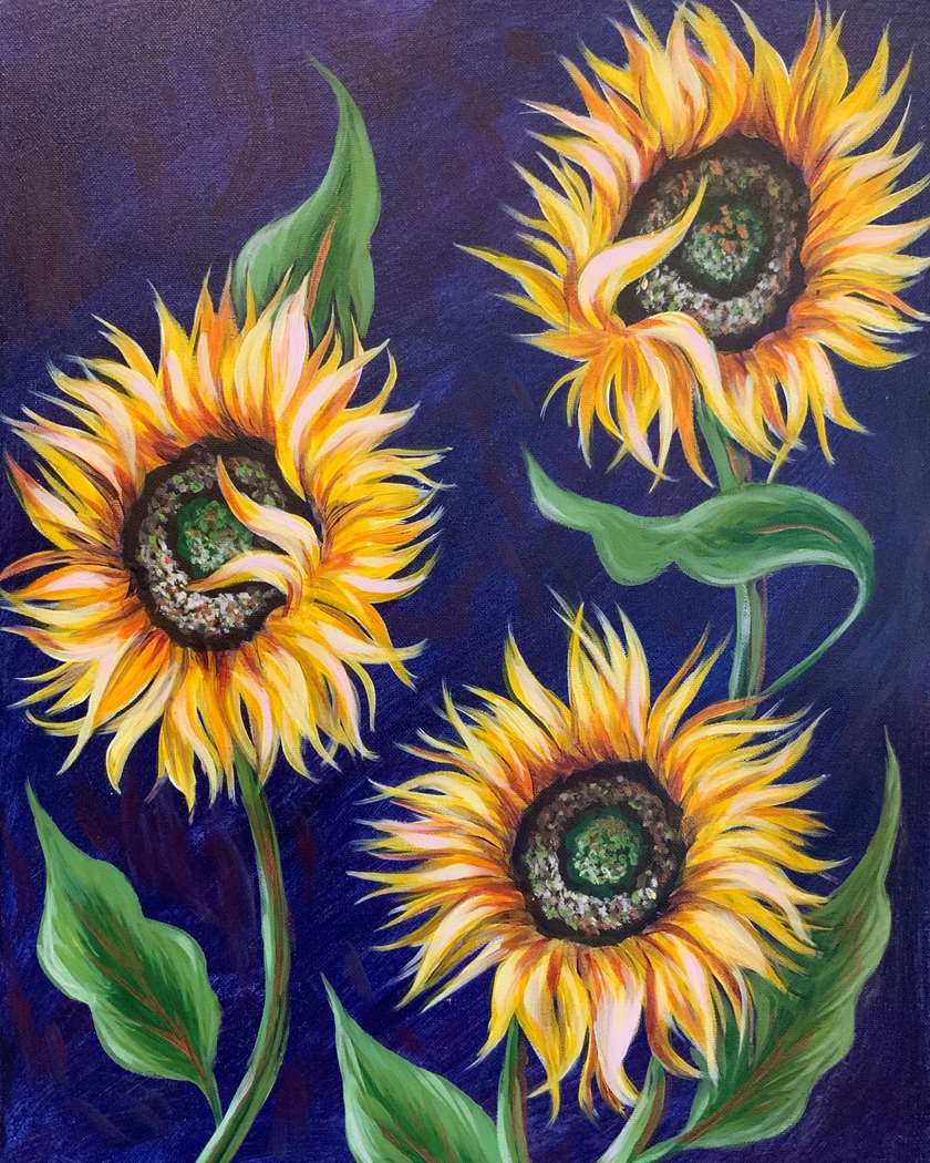 The Dance of Sunflowers
