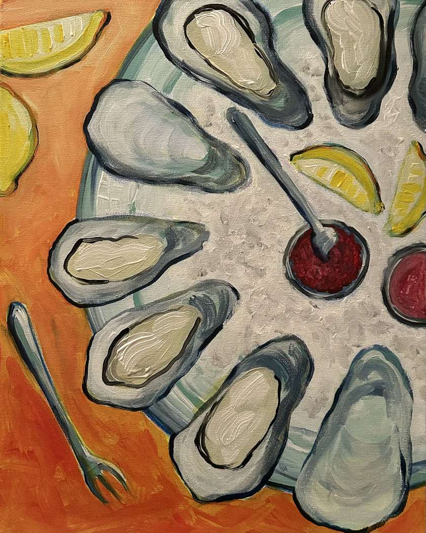 NEW PAINTING! #SeafoodSummer