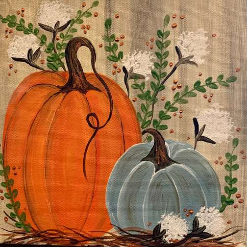 THPK Country Pumpkins 10x10