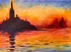 Monet's Venice Twilight Written Instructions